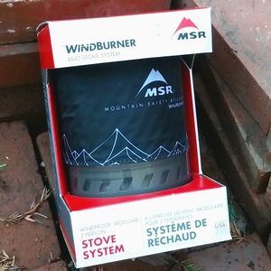 MSR WindBurner duo stove system